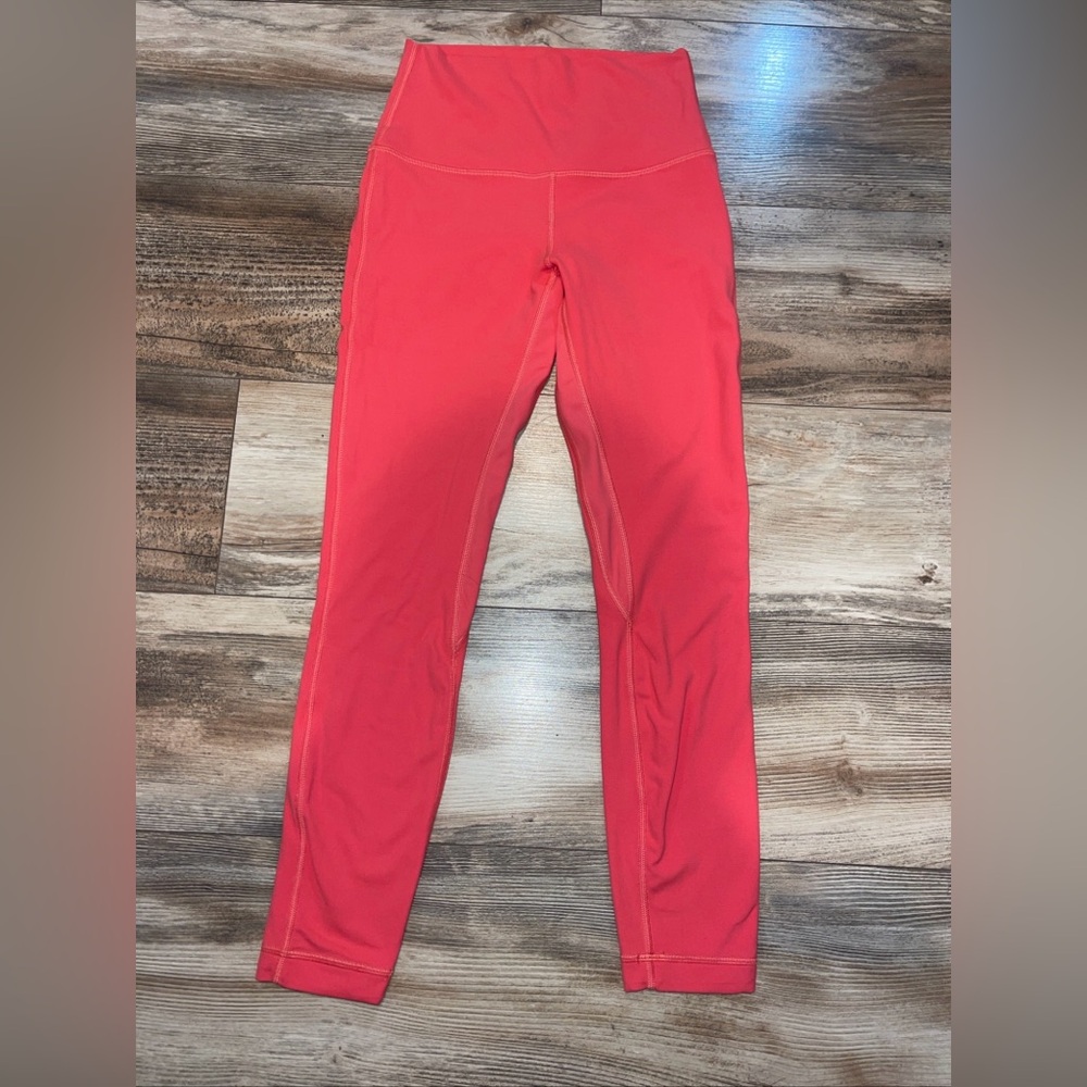 Lululemon Align Leggings 25" Size 4 Leggings Pale Raspberry Pink Spring W5CTCS